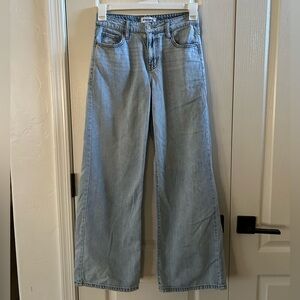 RSQ Light Blue Wide Leg Jeans for Women